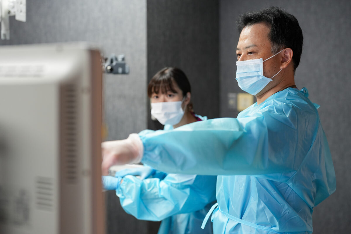 その場でポリープ切除が可能