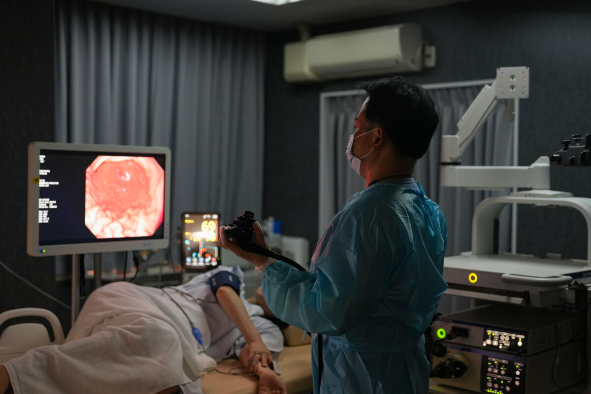 ポリープが見つかれば、その場で切除可能